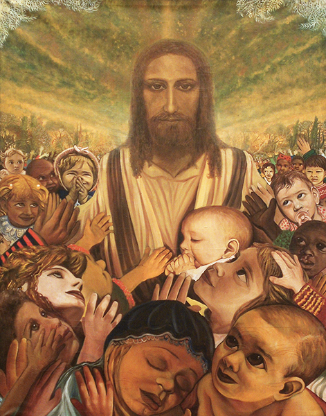 Chiesa di Mezzano - opera: Ritorneremo tutti bambini